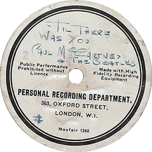 Beatles_TillThereWasYouAcetate