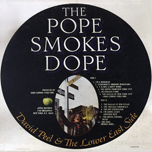 DavidPeelThePopeSmokesDope