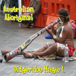 Didgeridoo magic aboriginal