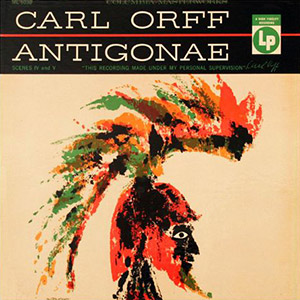 Glaser Carl Orff Antigonae