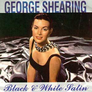 Shearing Black White Satin