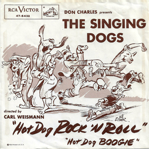 SingingDogsHotDogRockNRoll