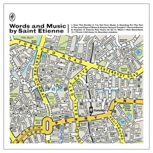 St Etienne Word Music Map