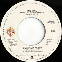 TheWhoEminenceFront1982