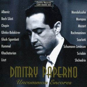 Uncommon Encores Dmitry Paperno