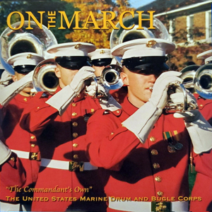 UnitedStatesMarineDrumAndBugleCorpsOnTheMarch