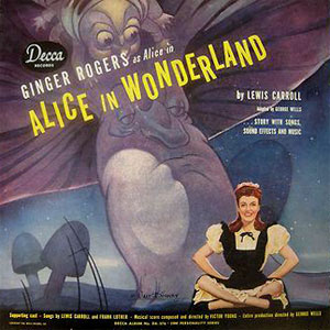 alice in wonderland ginger rogers decca