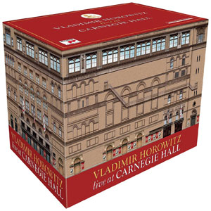 carnegie hall horowitz box set