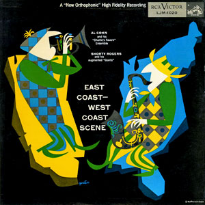 east coast west scene al cohn shorty rogers