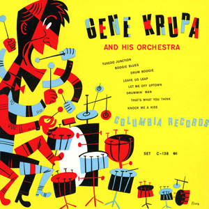 gene krupa orchestra drums