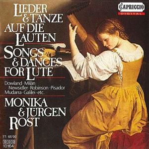 lute songs dances monika rost