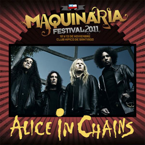 maquinaria alice in chains chile