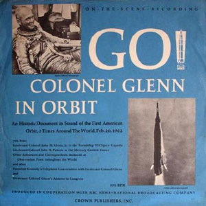 nasa go colonel glenn in orbit