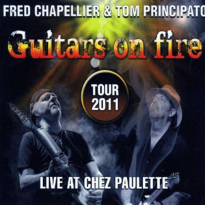 on fire guitars chapellier principato