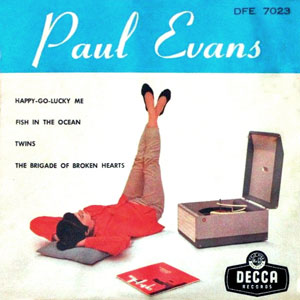 paul evans happy go lucky me decca