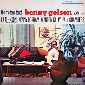 reclining benny golson modern touch