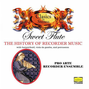 recorder history pro arte ensemble