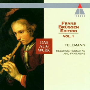 recorder sonatas telemann bruggen