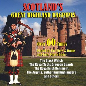 scotlands great highland bagpipes