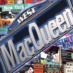 street sign macqueen street band