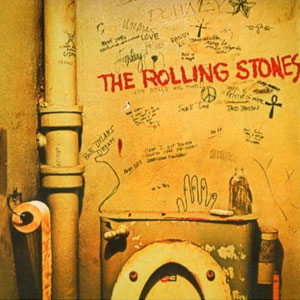 toilet rolling stones beggars banquet