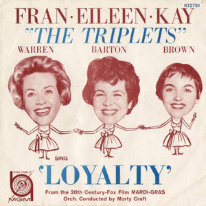 triplets fran eileen kay loyalty