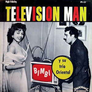 tv set man bimbi trio oriental