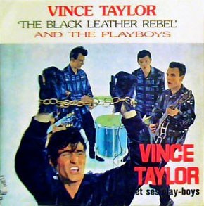 vince taylor playboys black leather rebel