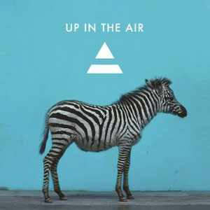 zebra up in the air