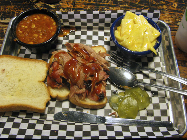 photo of bbq food