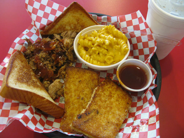 photo of bbq food