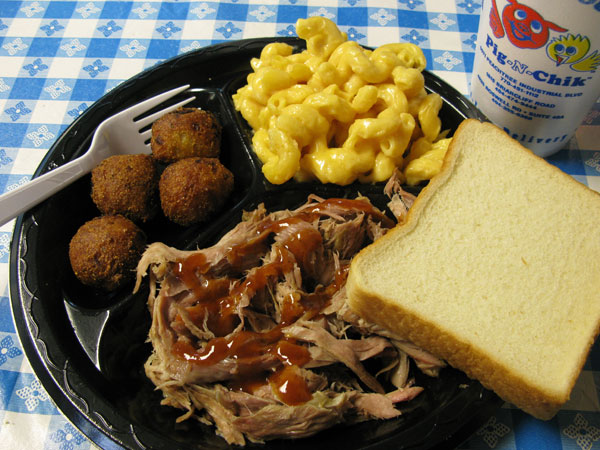 photo of bbq food