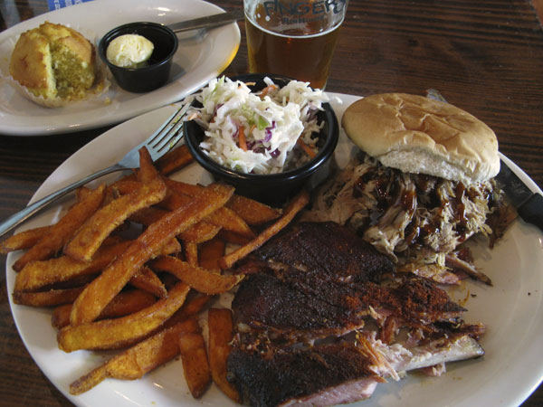 photo of bbq food