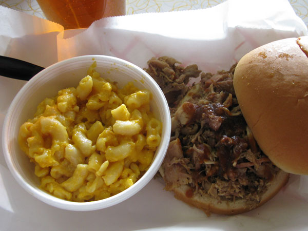 photo of bbq food