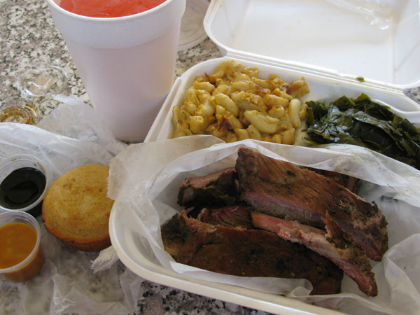 photo of bbq food