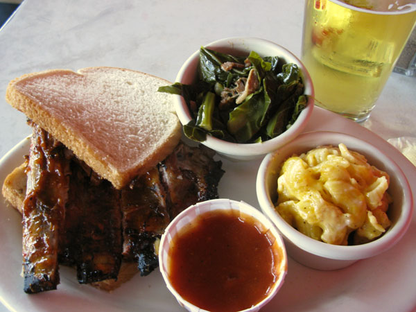 photo of bbq food