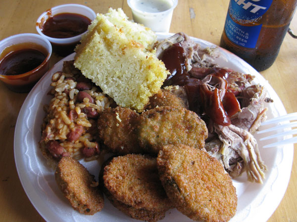 photo of bbq food