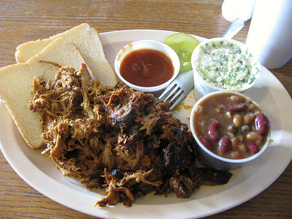 photo of bbq food