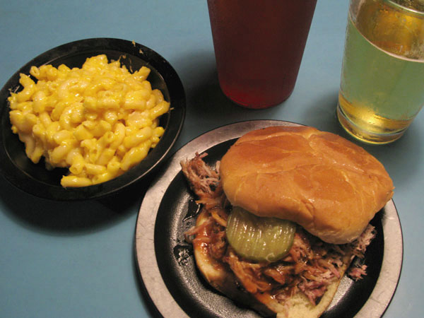 photo of bbq food