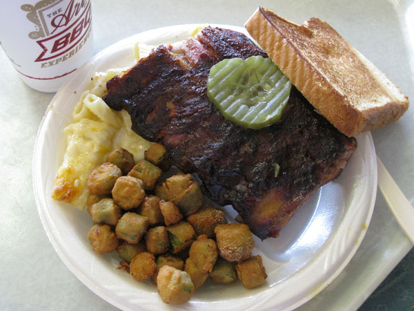 photo of bbq food