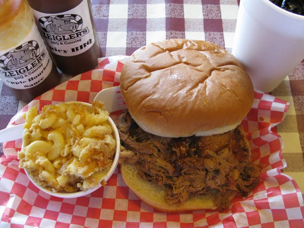 photo of bbq food