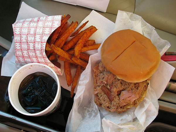 photo of bbq food