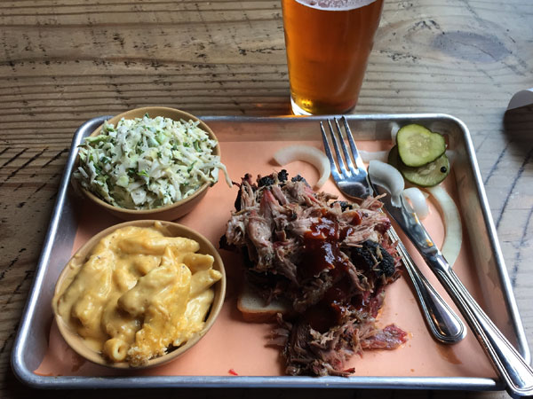 photo of bbq food