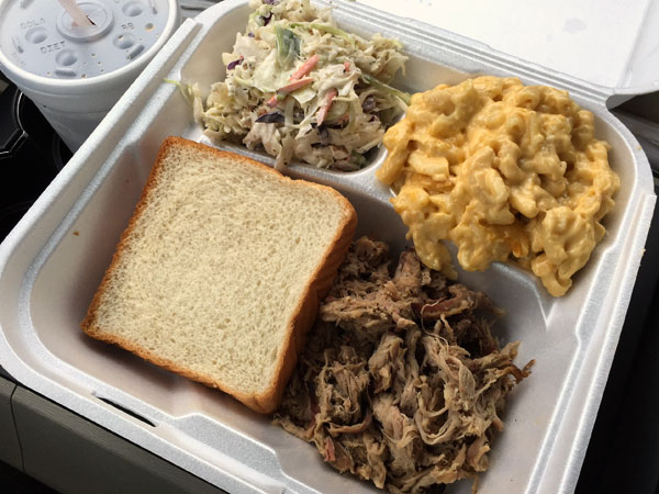 photo of bbq food