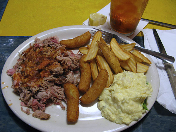 photo of bbq food