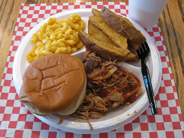 photo of bbq food