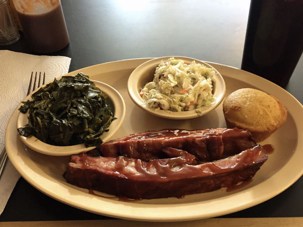 photo of bbq food