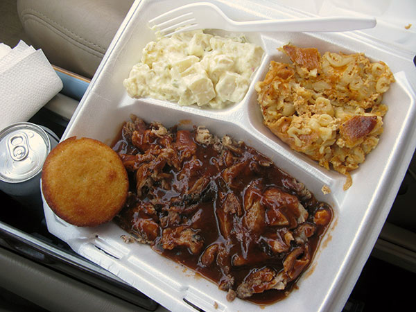 photo of bbq food